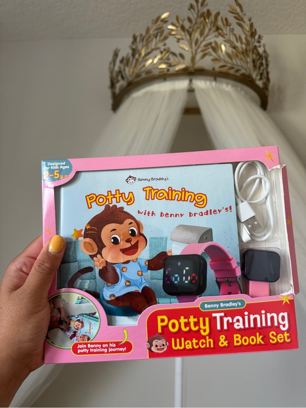 Benny Bradley's Potty Training Watch & Book Set